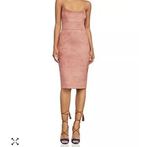 BCBGMAXAZRIA
Alese Faux-Suede Dress